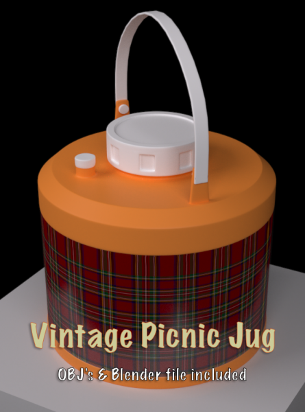 Retro Picnic Jug