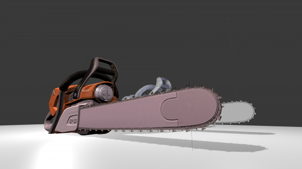 Chainsaw Lowpoly