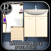 Bathroom Sink (Poser & OBJ)