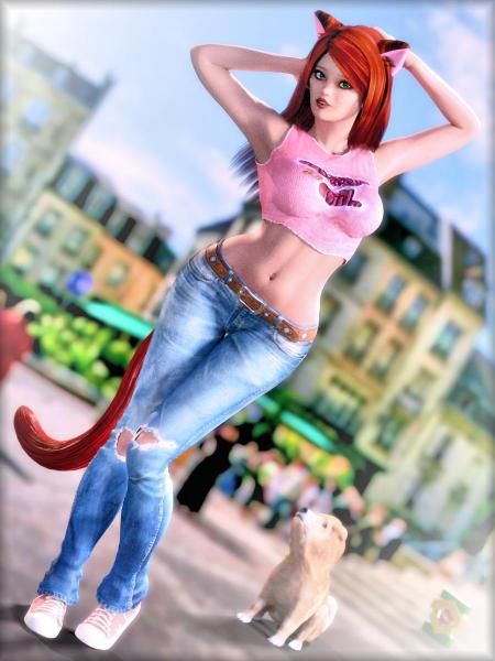 -Catgirl Dawn III-