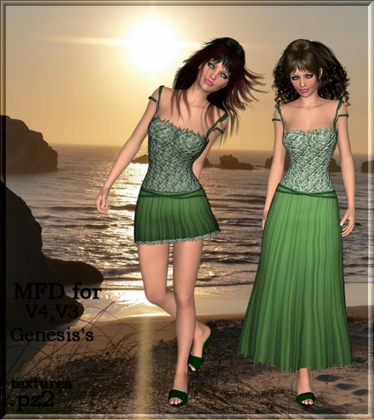 MFD-Green &amp; Fae textures