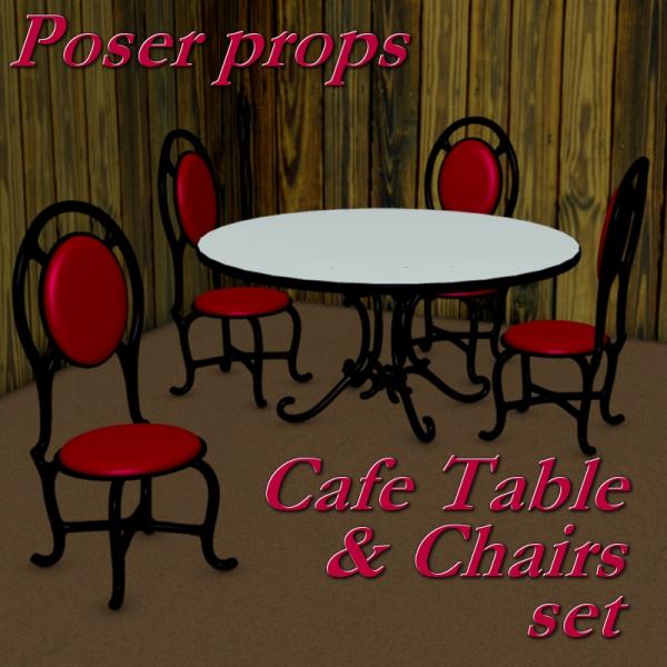 Cafe Table and Chairs set