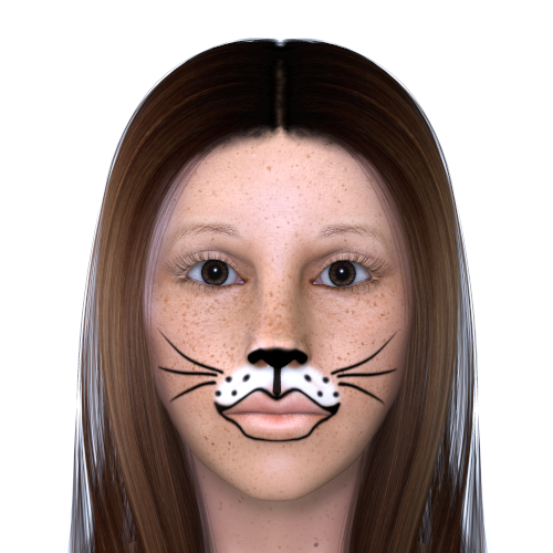 CAT MAKEUP PSD for POSER Victoria 4