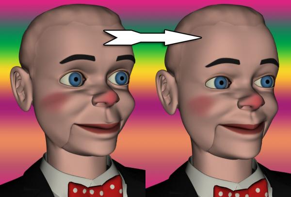 30 Morphs for Cayman Studios&#039; Ventriloquist Dummy