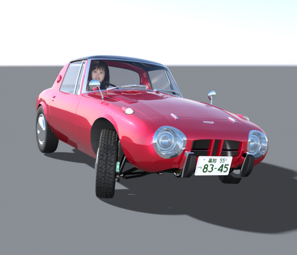 TOYOTA SPORTS 800 Ver.2 for DAZ STUDIO