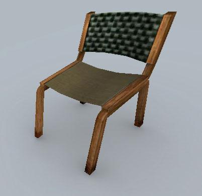 Free Wooden Cloth Chair