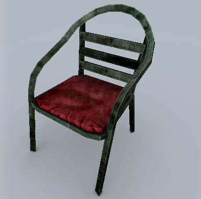 Free Simple Metal Chair