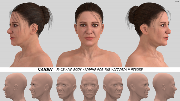 Karen for V4 - MORPHS ONLY