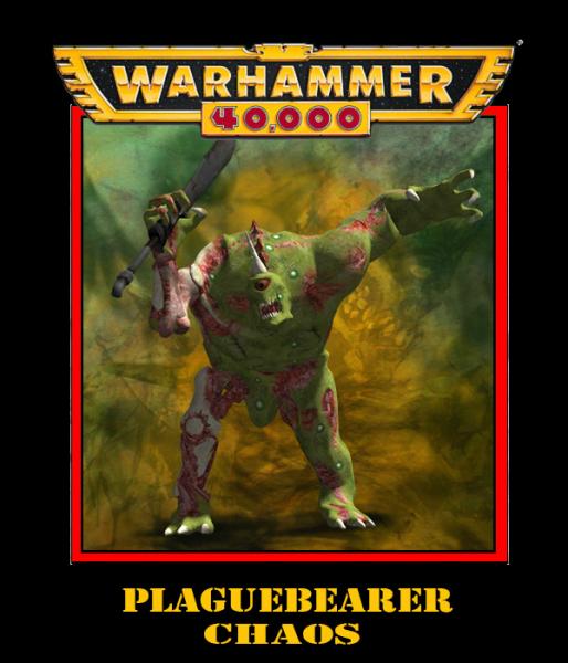 plaguebearer Warhammer 40k portepeste