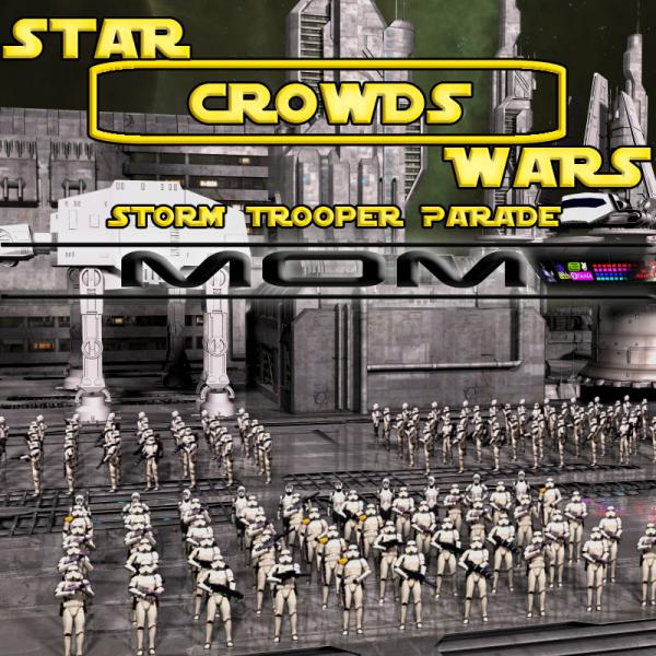 MOM Star Wars Crowds - Storm Trooper Parade