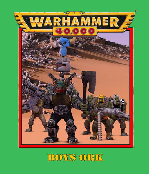 ork boyz 3d warhammer