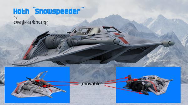 Hoth Rebel Snowspeeder