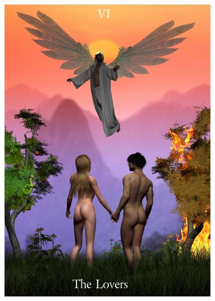 The Major Arcana. No.6 The Lovers