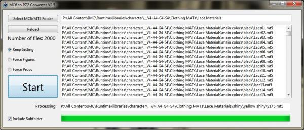 MC6/MT5 to PZ2 Batch Converter