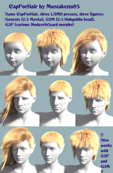 Mk85 CapForHair plus LAMH presets