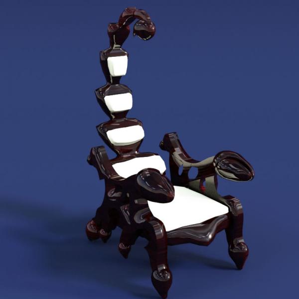 Scorpion Chair or Throne