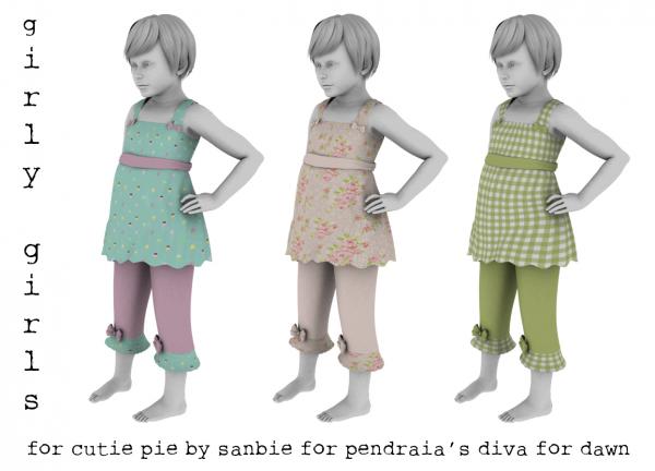 Girly Girls for Sanbie&#039;s Cutie Pie for Diva