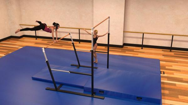 Gymnastics on equipment