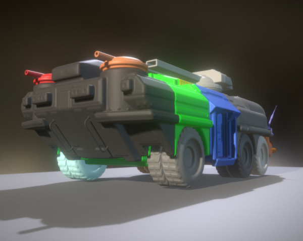 Tank 3d-printable