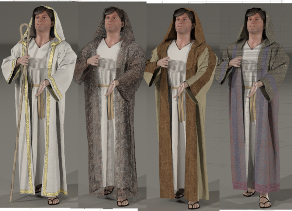 Biblical Clothes for Paul - Part Four