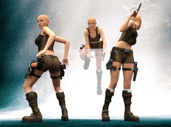 A few poses for Genesis 3 female