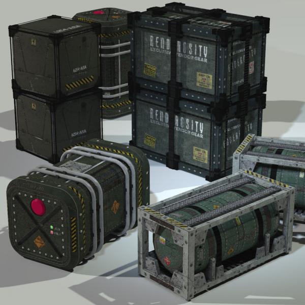 Space Container Set 01