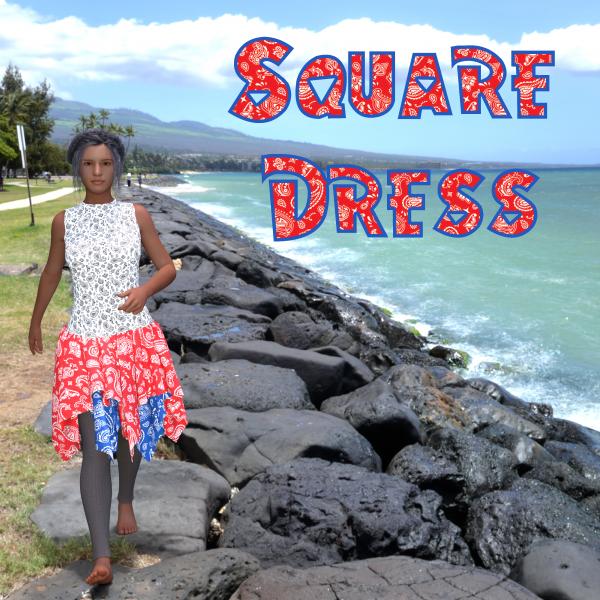 Double Square Dress