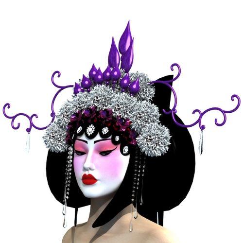 Chinese Headdress Addon for Queen Headdress