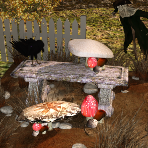 Fennjas Mushrooms for DAZ Studio 4.8 and up