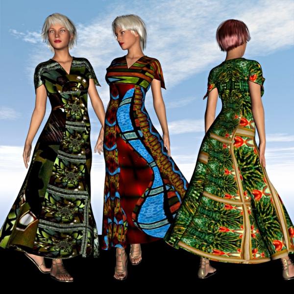 Sirena Dress textures