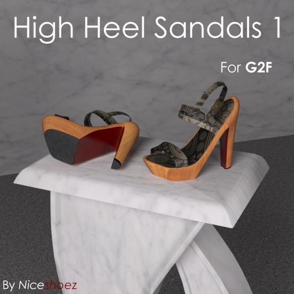 High Heel Sandals 1 For G2F