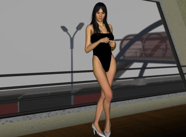 Race Leotard For V4