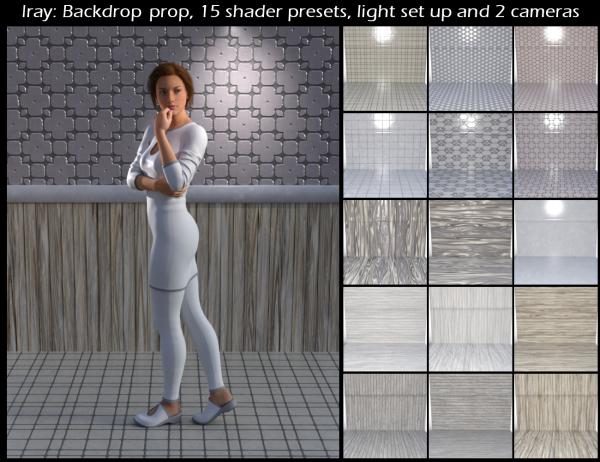 DG Backdrop and Shader Presets for Daz Studio