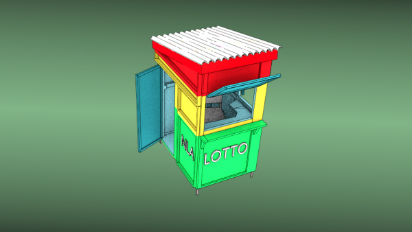 Ghana Lotto Kiosk - Type 2 - For Kalibos Run Game