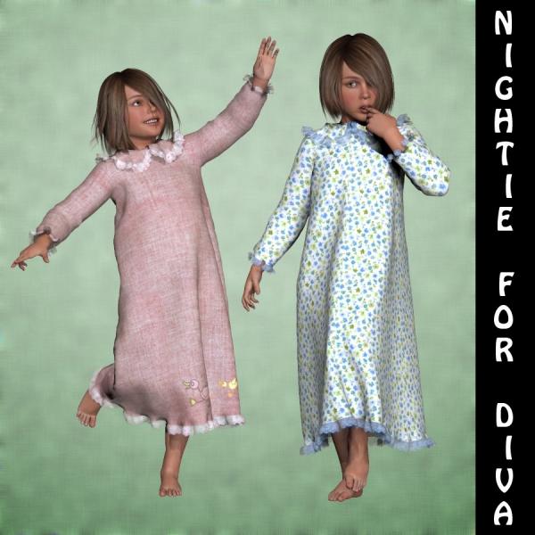 Dynamic Nightie for Diva (HiveWire 3D Dawn)