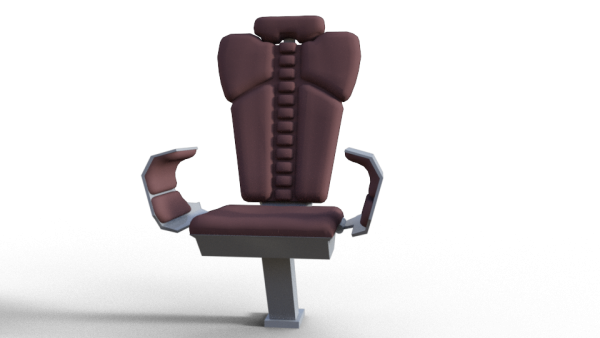 Star Trek 1 - 3 Enterprise Chair For Daz Studio