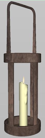 Candle Lantern FBX