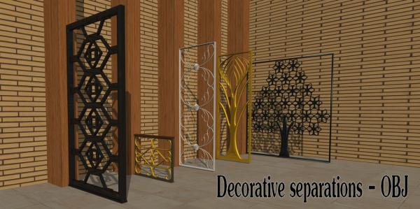 Decorative separation