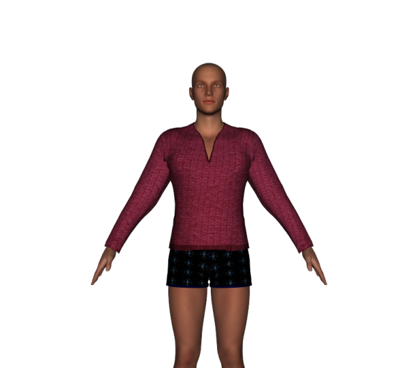 V neck pullover for G3M