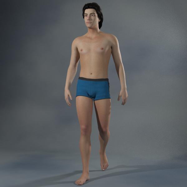 Male Base for Genesis 8 Female