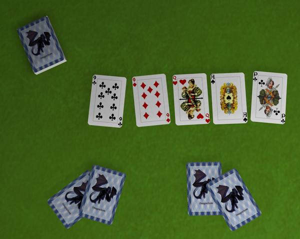 Royal Silver Playing Cards