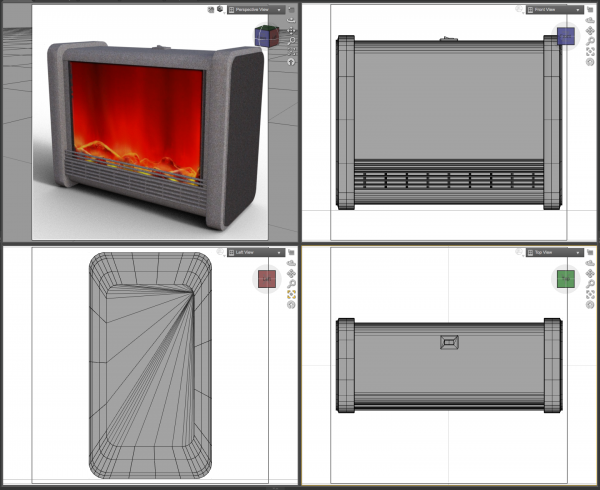 ModPortElecFireplace