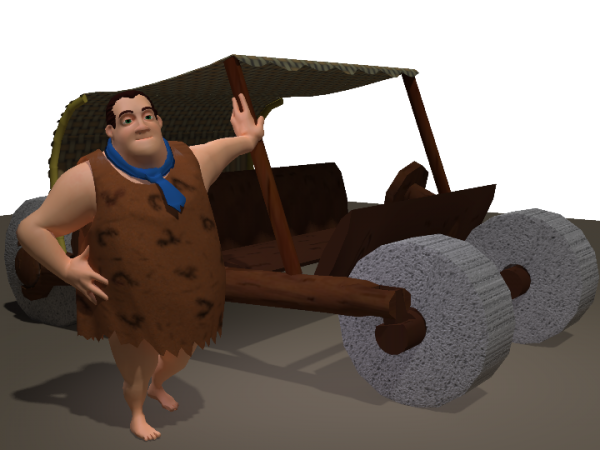 Stone Age Set for Barney2 character