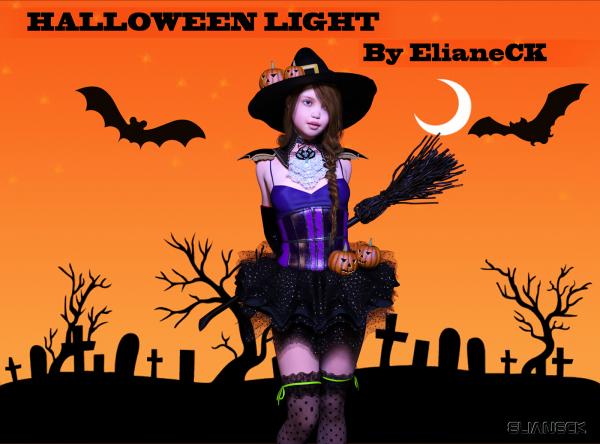 ElianeCK halloween Iray light