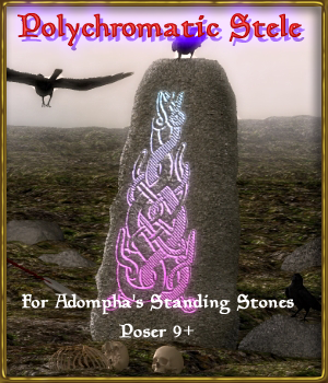 PolyChromatic Stele for Adomph's Standing Stones