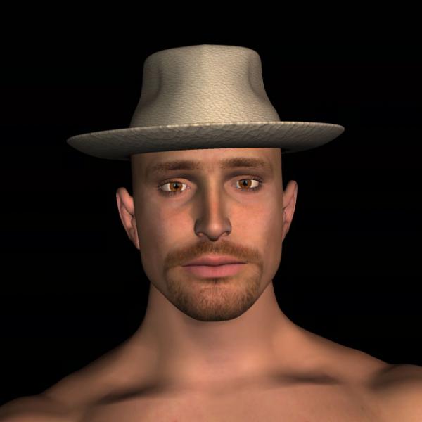 Fedora Hat Prop for Poser