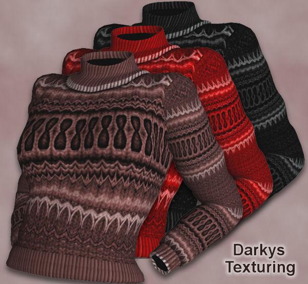 Ski Pullover Textures