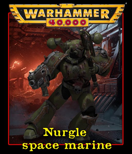 plague fleet space marine nurgle warhammer 40k