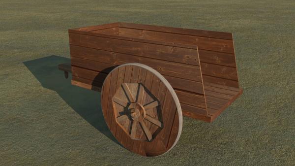 Medievel Wooden Cart