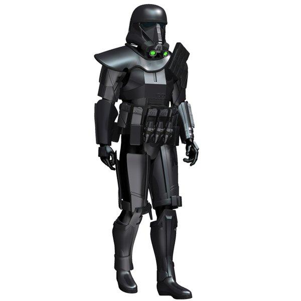 Death Trooper Armor for M4 for Poser